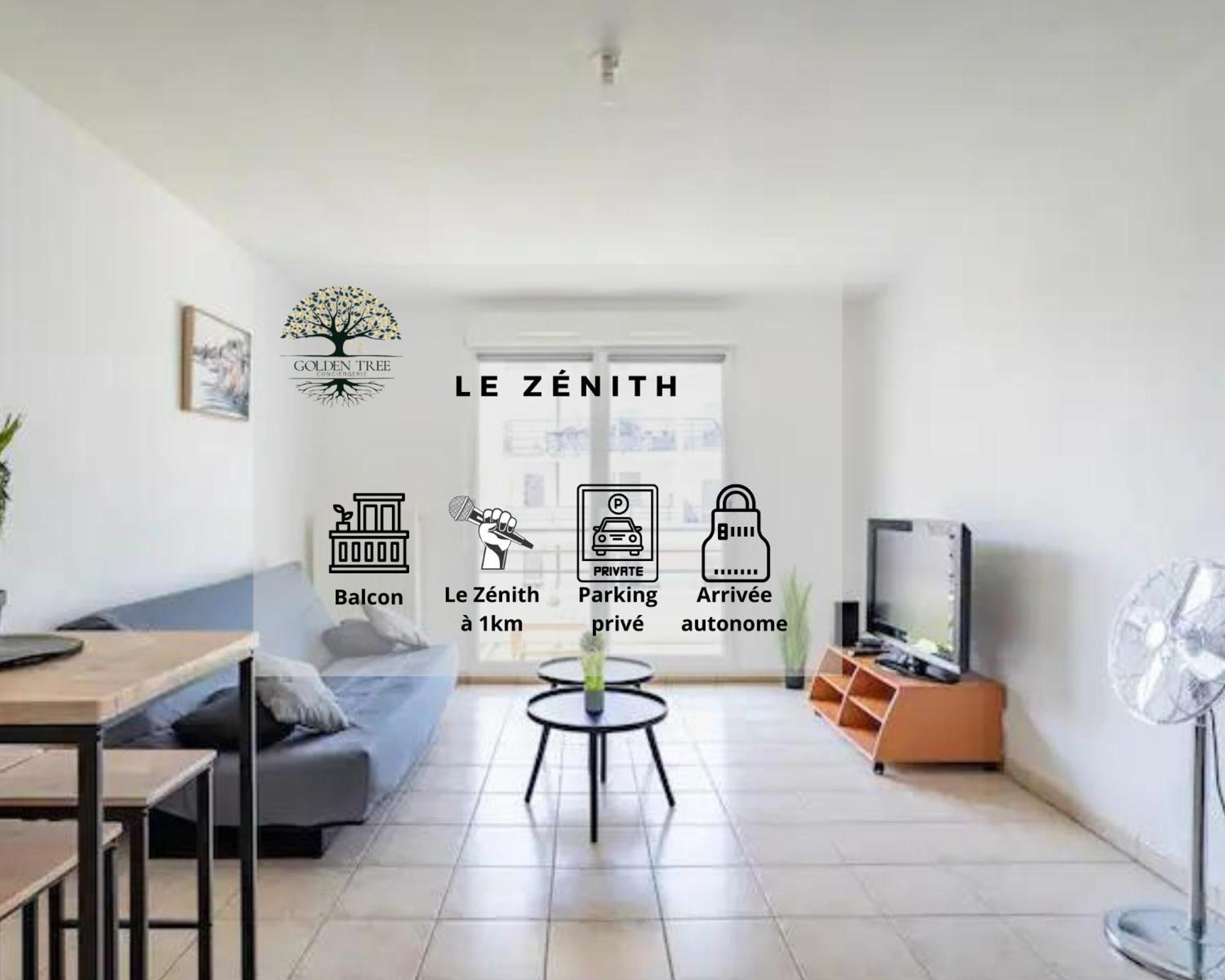 Le Zenith - Parking Prive & Wifi - 5 Min Zenith De * Straatsburg